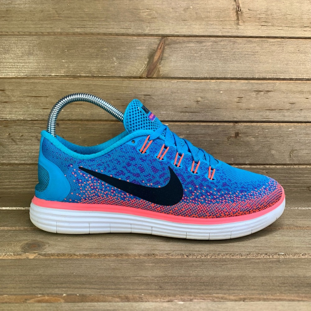 Womens Nike Free RN Distance Athletic Running Shoes - Picture 1 of 7